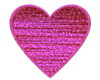 Heart D Textured Pink Image